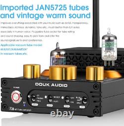 HiFi Stereo Bluetooth 5.0 Tube Amplifier MM Phono Amp 320W Power