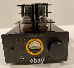HiFi Vacuum Tube Amplifier Bluetooth 5.0 Receiver COAX/OPT Power Amp USB Player
