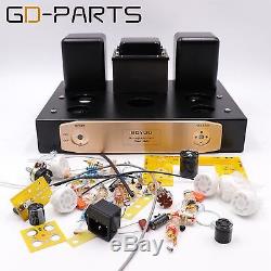 Hifi DIY Kits Class A Single End EL34 Tube Integrated Amplifier Vintage Tube AMP