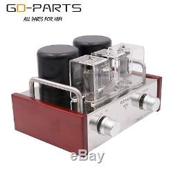 Hifi Single End Class A 12AX7 EL84 Tube Amplifier 3.6W Stainless Steel Chassisx1