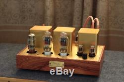 High-end Custom 2A3 Tube Amplifier HiFi Single-ended Stereo Gold Integrated Amp