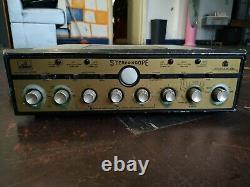His Master's Voice HMV Model 555 Stereoscope Integrated Tube Valve Amplifier