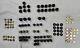 Huge Lot Of Fisher Tube Receiver Amplifier Tuner Knobs & Knob Brass Inserts 500c
