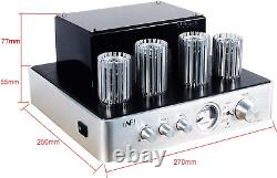INFI Audio Tube Amplifier HiFi Stereo Receiver Integrated Amp with Bluetooth Hyb