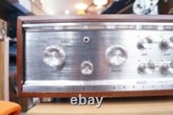 JUNK LUXMAN SQ-38D 6RA8 Tube Pre-main Amplifier