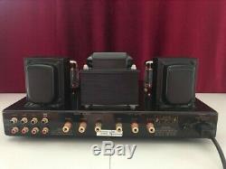 Jolida SJ 302A black integrated tube amplifier 60 watt. Sweet EL34 Sound
