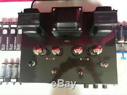 Jolida SJ 302A black integrated tube amplifier 60 watt. Sweet EL34 Sound