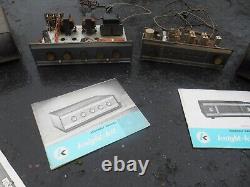 KNIGHT 32 watt stereo integrated tube amp and KNIGHT KF-65 AM FM tuner ONE OWNER