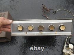 KNIGHT 32 watt stereo integrated tube amp and KNIGHT KF-65 AM FM tuner ONE OWNER