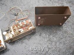 KNIGHT 32 watt stereo integrated tube amp and KNIGHT KF-65 AM FM tuner ONE OWNER