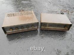 KNIGHT 32 watt stereo integrated tube amp and KNIGHT KF-65 AM FM tuner ONE OWNER