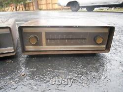 KNIGHT 32 watt stereo integrated tube amp and KNIGHT KF-65 AM FM tuner ONE OWNER