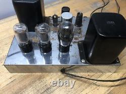 KNIGHT VINTAGE TUBE AMPLIFIER 6L6 Push-Pull 12AX7 integrated guitar rebuild