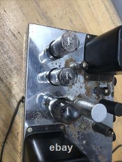 KNIGHT VINTAGE TUBE AMPLIFIER 6L6 Push-Pull 12AX7 integrated guitar rebuild