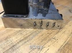 KNIGHT VINTAGE TUBE AMPLIFIER 6L6 Push-Pull 12AX7 integrated guitar rebuild