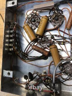 KNIGHT VINTAGE TUBE AMPLIFIER 6L6 Push-Pull 12AX7 integrated guitar rebuild