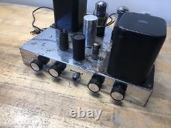 KNIGHT VINTAGE TUBE AMPLIFIER 6L6 Push-Pull 12AX7 integrated guitar rebuild