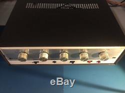 Knight KN 728 Stereo All Tube Integrated Amplifier Amp Sounds Great