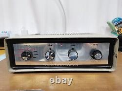 Knight Stereo Amplifier 6BM8 Push-pull Serviced