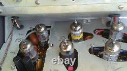 Knight integrated tube amp with6CZ5 tubes, work, good cosmetics, manual