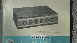 Knight integrated tube amp with6CZ5 tubes, work, good cosmetics, manual