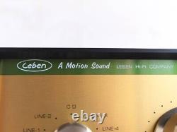 LEBEN CS300 Vacuum Tube Integrated Amplifier Working Confirmed Excellent Used