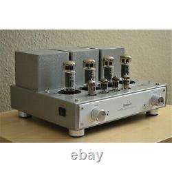 LM-211IA Tube Amplifier Integrated EL344 Push-Pull Tube Amplifier Silver