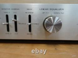 LUXMAN CL32 Vacuum Tube Stereo Control Amplifier Analog Audio Silver Good