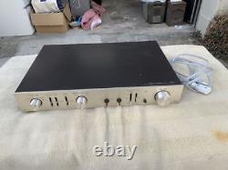 LUXMAN CL32 Vacuum Tube Stereo Control Amplifier Silver operation confirmed