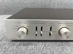 LUXMAN CL-32 Stereo Vacuum Tube Amplifier Silver Good Condition Used Japan