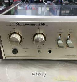 LUXMAN CL-360 1980s Control Amplifier (Tube type)