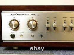 LUXMAN CL-40 Tube Amplifier Maintained by the manufacturer in June 2022