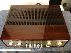 LUXMAN CL-40 Tube Amplifier Maintained by the manufacturer in June 2022