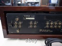 LUXMAN CL-40 Tube Amplifier Maintained by the manufacturer in June 2022