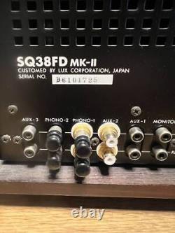 LUXMAN Integrated Amplifier SQ38FD MKII Tube Type