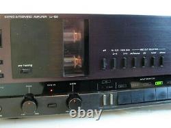 LUXMAN LV-105 Stereo Integrated Amplifier Hybrid Tube MOSFET Works, All Inputs