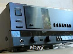 LUXMAN LV-105 Stereo Integrated Amplifier Hybrid Tube MOSFET Works, All Inputs