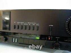 LUXMAN LV-105 Stereo Integrated Amplifier Hybrid Tube MOSFET Works, All Inputs
