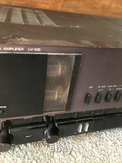 LUXMAN LV-105 Stereo Integrated Amplifier Tube Working Receiver Audiophile