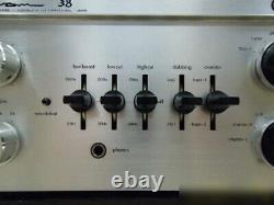 LUXMAN LX38 Tube type stereo integrated amplifier AC100V 50Hz/60Hz 150W Japan