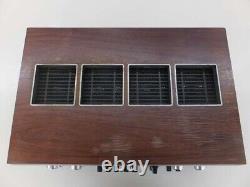 LUXMAN LX38 Tube type stereo integrated amplifier AC100V 50Hz/60Hz 150W Japanese