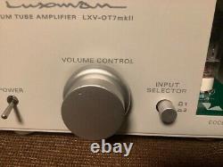 LUXMAN LXV-OT7 MKII Vacuum tube Hybrid Integrated Amplifier Working Confirmed