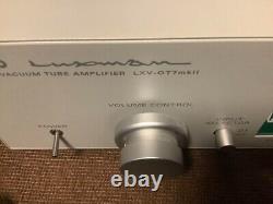 LUXMAN LXV-OT7 MKII Vacuum tube Hybrid Integrated Amplifier Working Confirmed