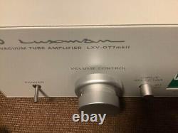 LUXMAN LXV-OT7 MKII Vacuum tube Hybrid Integrated Amplifier Working Confirmed JP