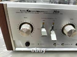 LUXMAN LX-360 Integrated Tube Type Amplifier 100V JAPAN Working Properly Good