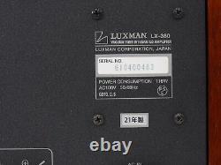 LUXMAN LX-380 Tube Integrated Amplifier used 2016 Japan audio/music