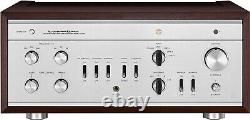 LUXMAN LX-380 Vacuum tube Integrated Amplifier Audio Silver color with Wood grain