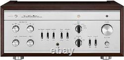 LUXMAN LX-380 Vacuum tube Integrated Amplifier Audio Silver color with Wood grain