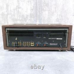 LUXMAN LX-38 Integrated Tube Amplifier with Wooden Cabinet Rare High-End