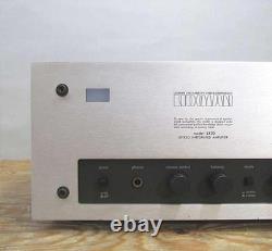 LUXMAN MODEL LX33 Vacuum Tube Integrated Amplifier 1979 Tested Used Japan